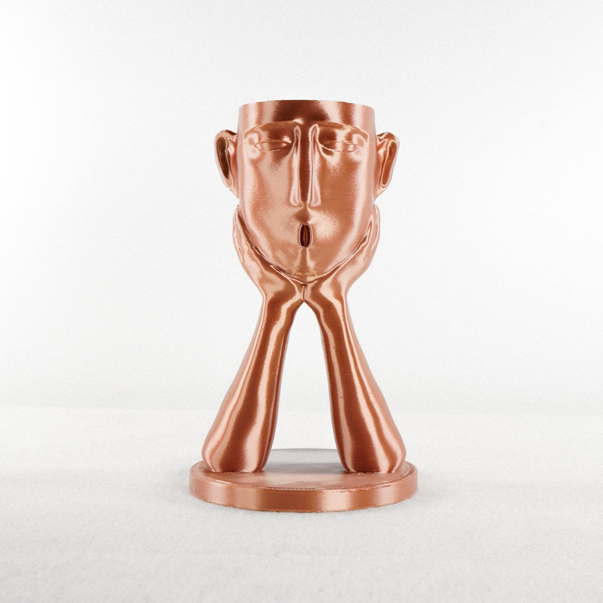 Rosebud Homegoods - Vente Pot - Support pour plantes gonflables Stonehenge, joli pot à tête, cadeau de décoration unique6