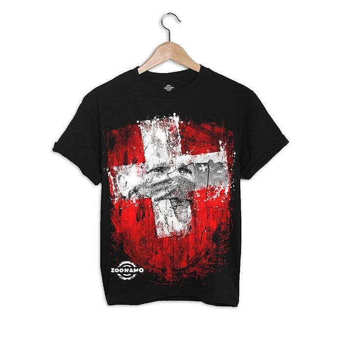 ZOONAMO - Wholesale Screen Printed T-Shirt - Men's - Switzerland shirt classic2