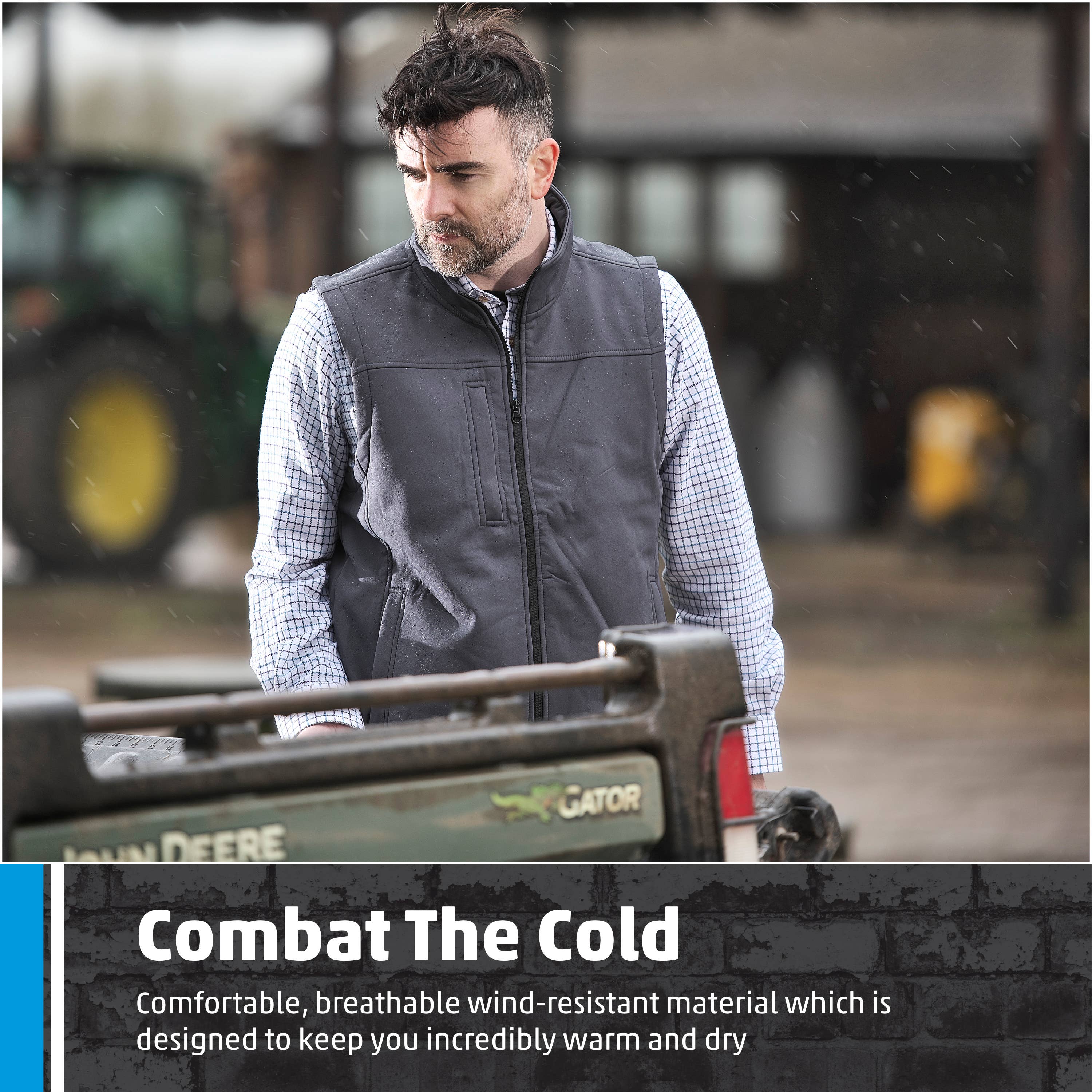 TuffStuff Workwear – wholesale Outerwear Vest - Men’s – Fort Breckland Bodywarmer, Windproof, Breathable, Stylish7