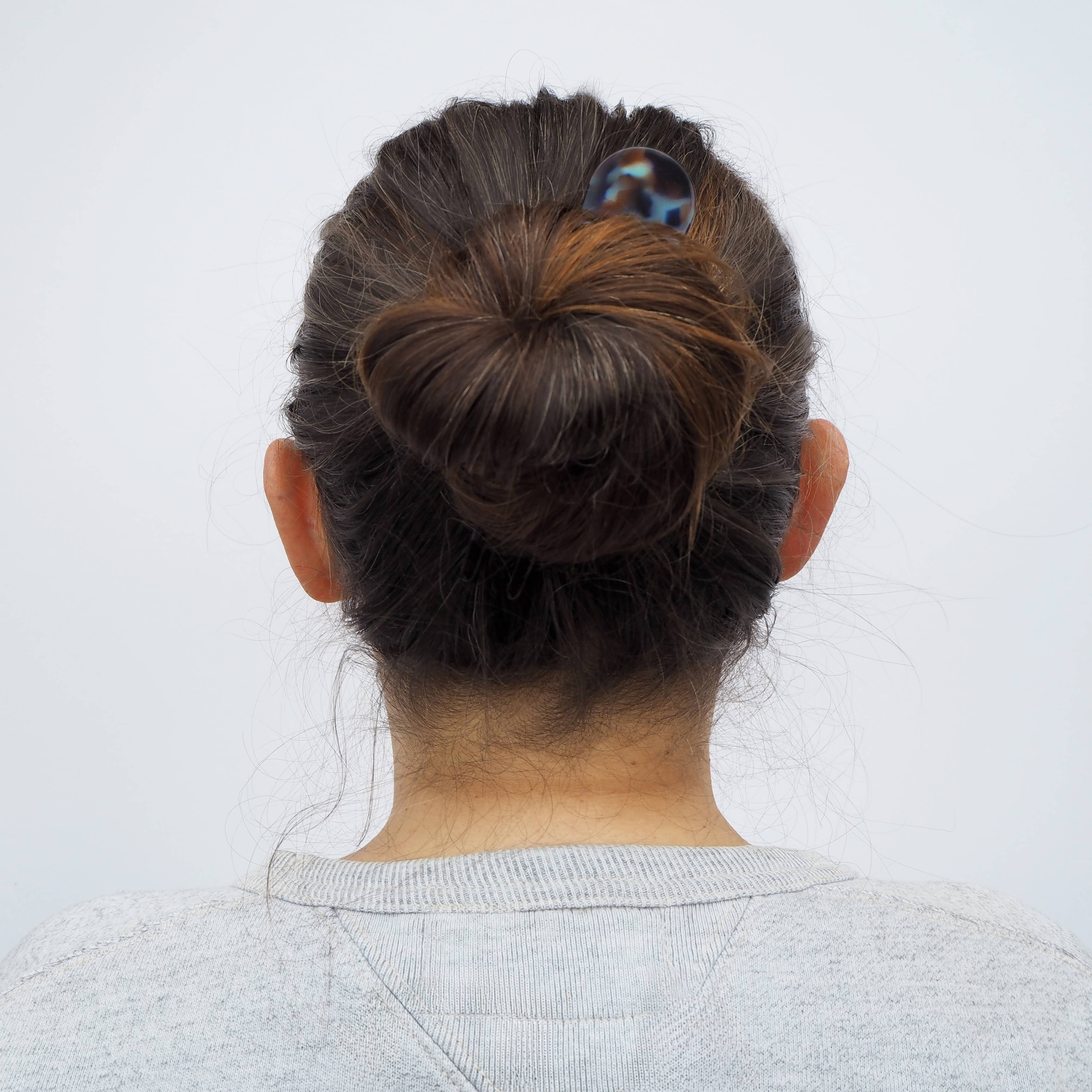 Custom Made - Wholesale Hair Pin - Coral Acetate Resin French Hair Pin3