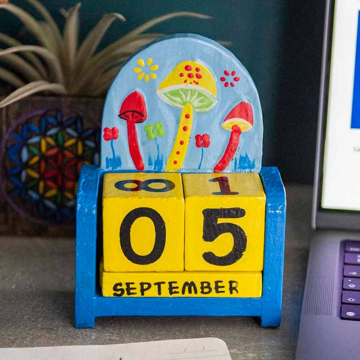 Paddenstoel Eeuwigdurende Kalender voor wholesale door Siesta