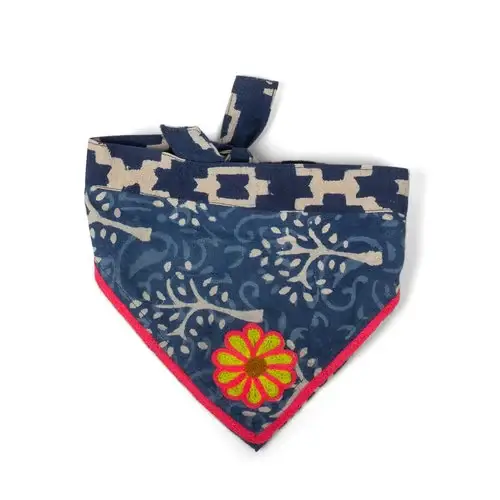 Dog with a Mission - Wholesale Pet Bandana - Dog - Bandana Maya Blue1