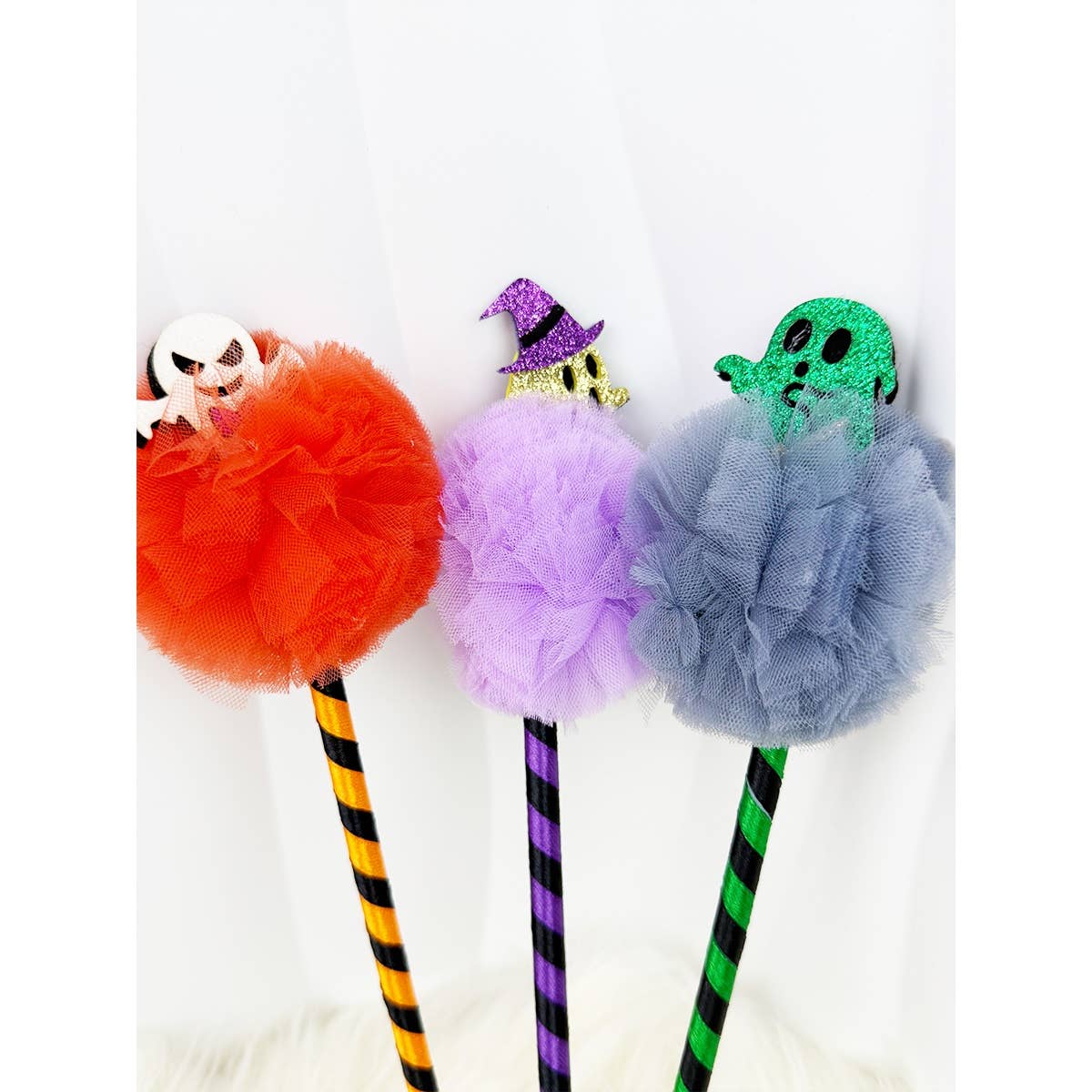 MIX COLOR Halloween Theme PomPom Pen for wholesale on Faire3