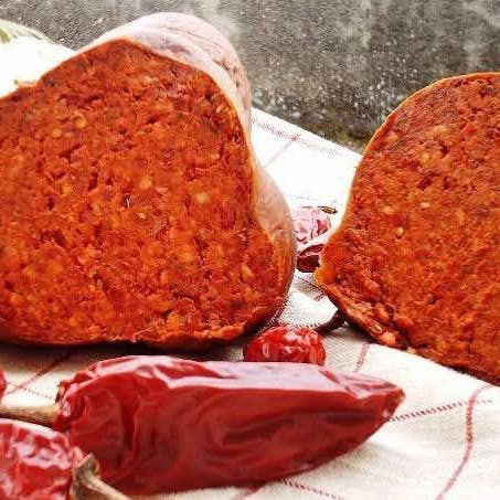 Calabria da Gustare - Wholesale Salami - Nduja di Spilinga Monte Poro casing 500 gr2