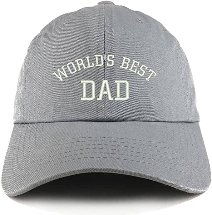 Trendy Apparel Shop - Wholesale Honkbalpet - Heren - Geborduurde zachte katoenen papahoed met laag profiel ter wereld8