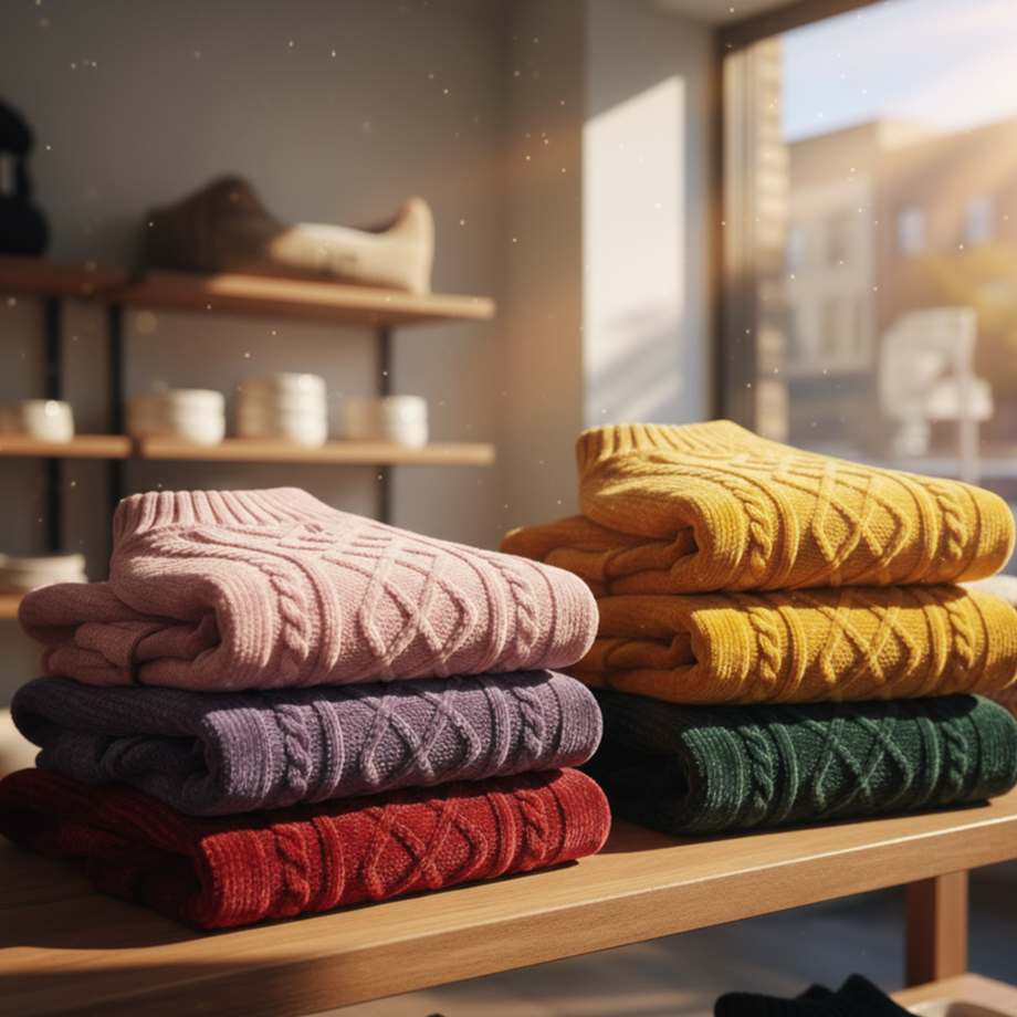 Blueberry Pet - Vendita all'ingrosso Maglione - Cani - Maglione in ciniglia UltraSoft personalizzato e tinto con apertura per guinzaglio30