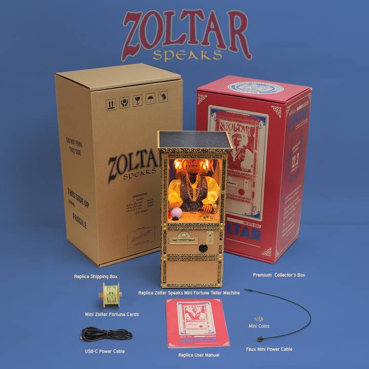 New Wave Toys - Wholesale Decorative Figurine - Replica Zoltar Speaks Fortune Teller Machine