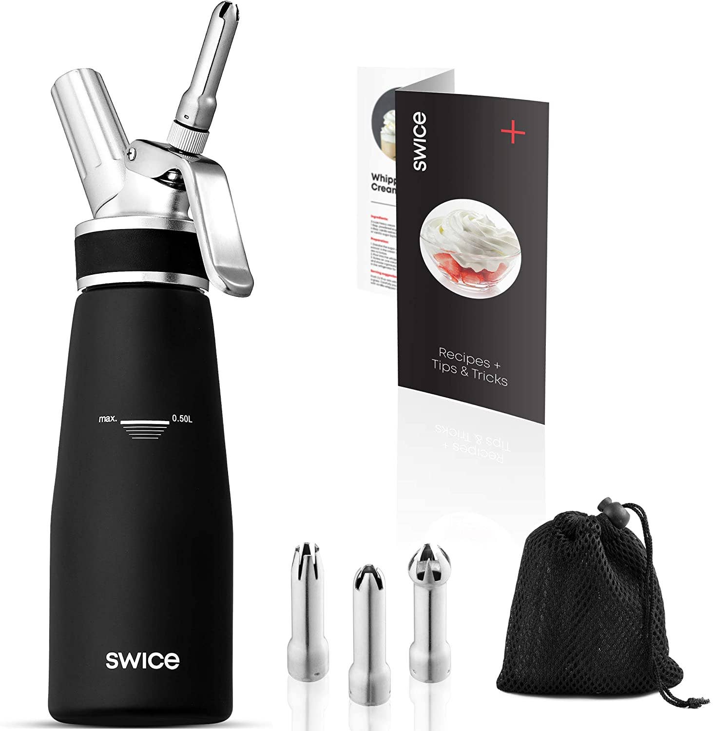 Alpine - Wholesale Kitchen Tool/Gadget - Whipped Cream Dispenser with Recipe Booklet8