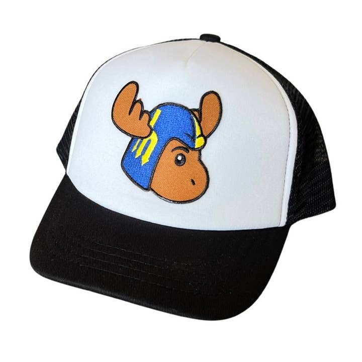Casquette de camionneur pour tout-petit Seattle Baseball Moose Swelmet pour la vente par Sweetpea and Boy