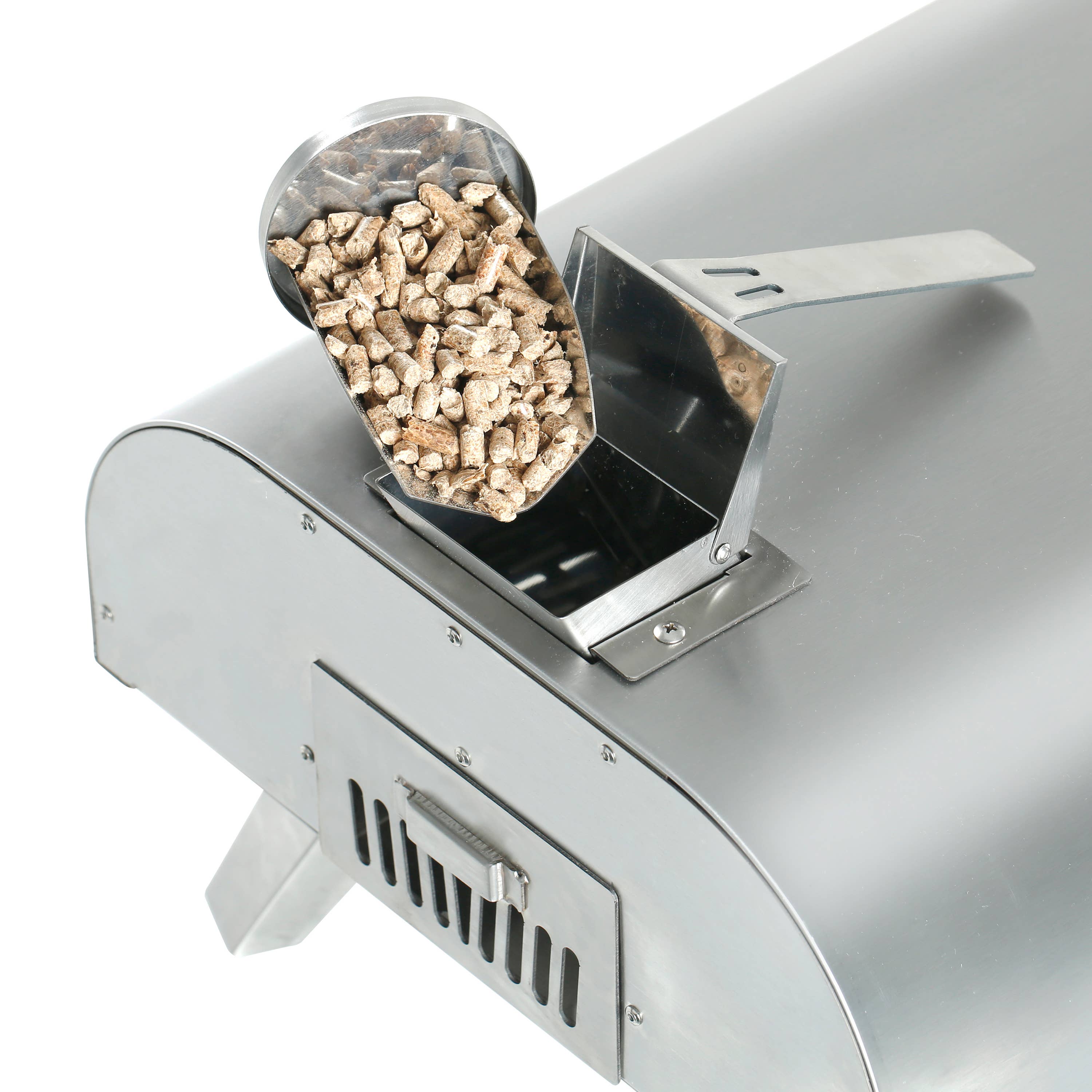 SHINERICH - Wholesale Outdoor Grill Tools - 12" Pellet Pizza Oven Stainless Steel14