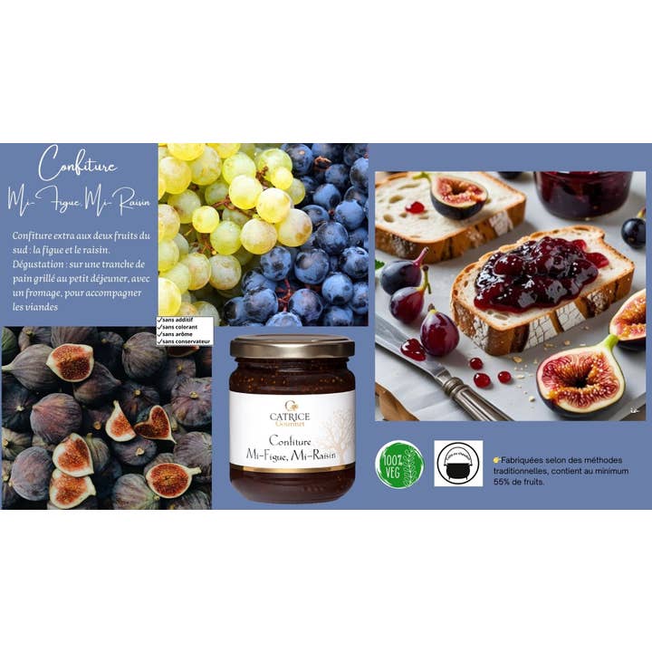 Sylt med fikon och russin 250g för wholesale av CATRICE GOURMET