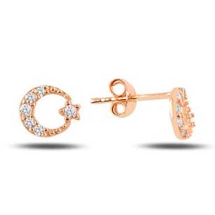 Pendiente Star Crescent para venta al por mayor de Valubia