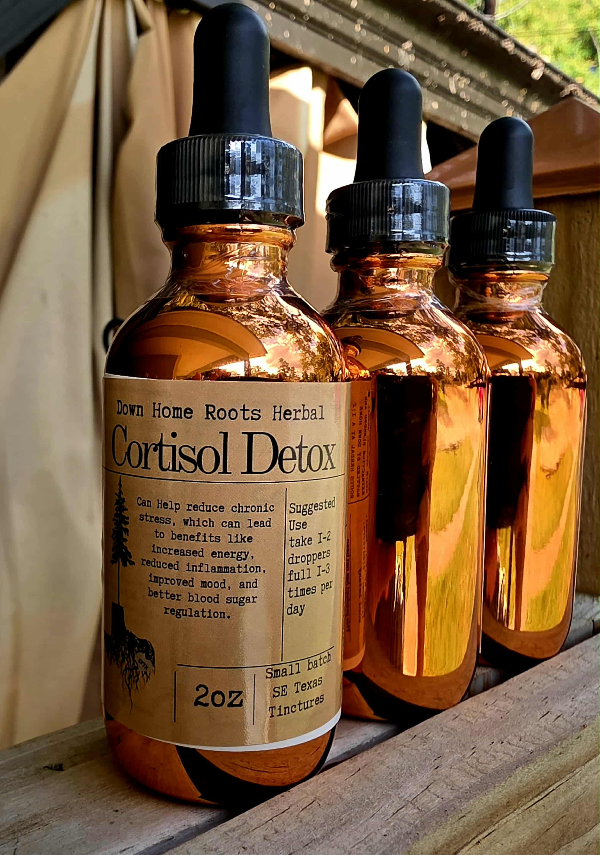 Down Home Roots Herbal - Wholesale Tincture - Cortisol Detox