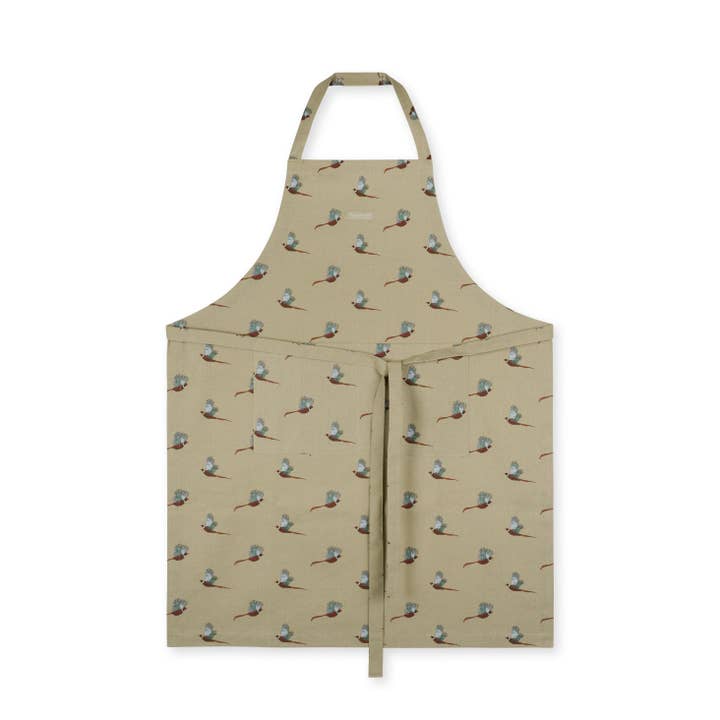 Pheasant Apron for wholesale by Sophie Allport