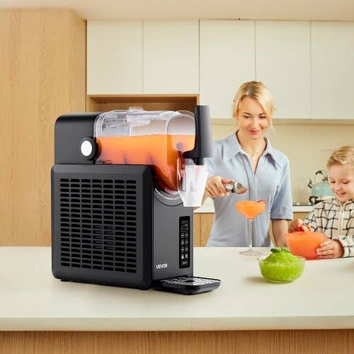 American Smart - Wholesale Kitchen Appliance - Slushie Machine, 2.6L/88oz No Ice Needed Slushy Machine for Home, Frozen Drink Maker with 5 Preset Programs, Margarita Machine with Self-Cleaning, Frozen Margaritas, Frapps, Milkshake & More6