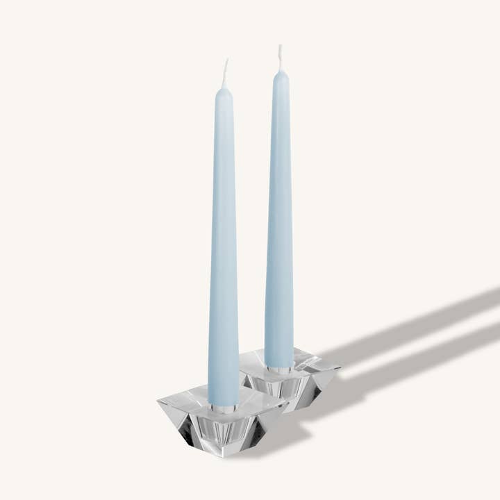 Ice Blue Taper Candles - 12 Inch - 12 Pack for wholesale by Hyoola Candles