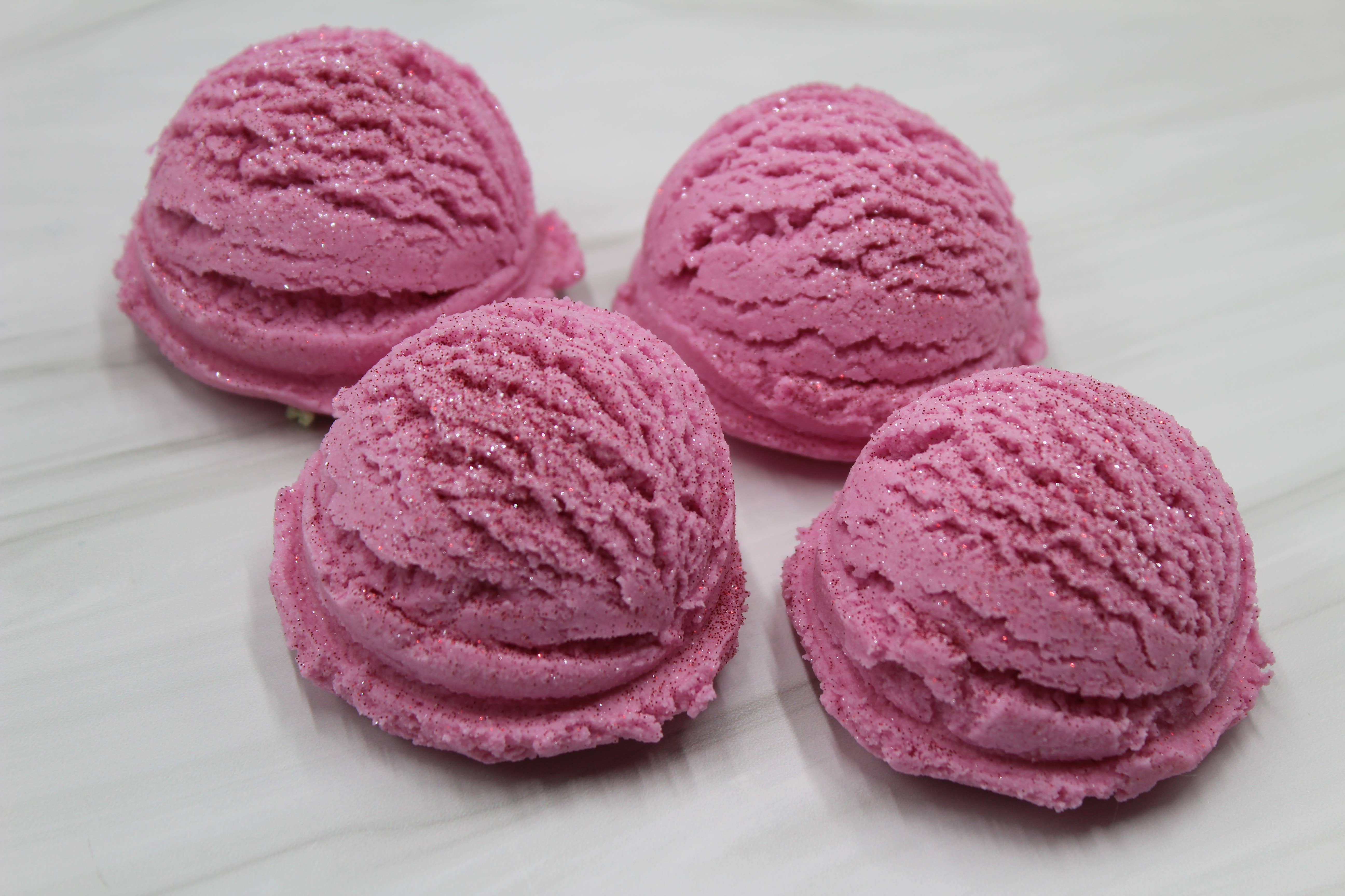 Lather Up Soap Company - Wholesale Bubble Bath - Very Cherry Bubble Bath Scoop2