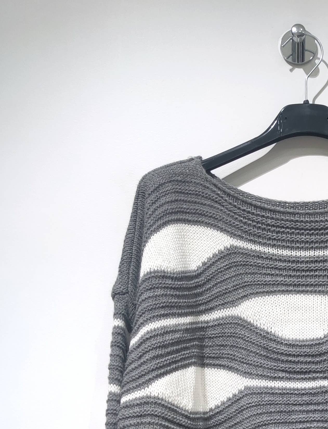 Pomelo paris - Wholesale Knit Sweater - Women's - ROMA Waves Geometry6