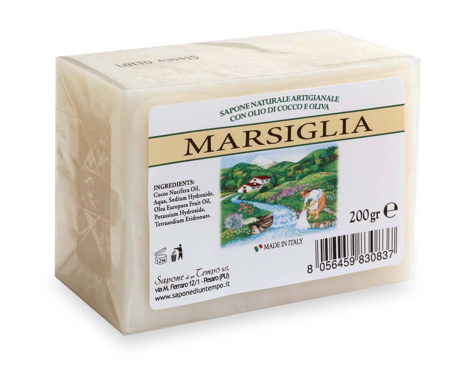 Sapone Di Un Tempo – wholesale Tvål – Äkta Marseille-tvål - 200 g0