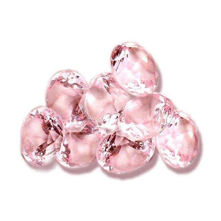 Pink Acrylic Diamonds Art Stones Decor for wholesale by Portofino International Trading, USA