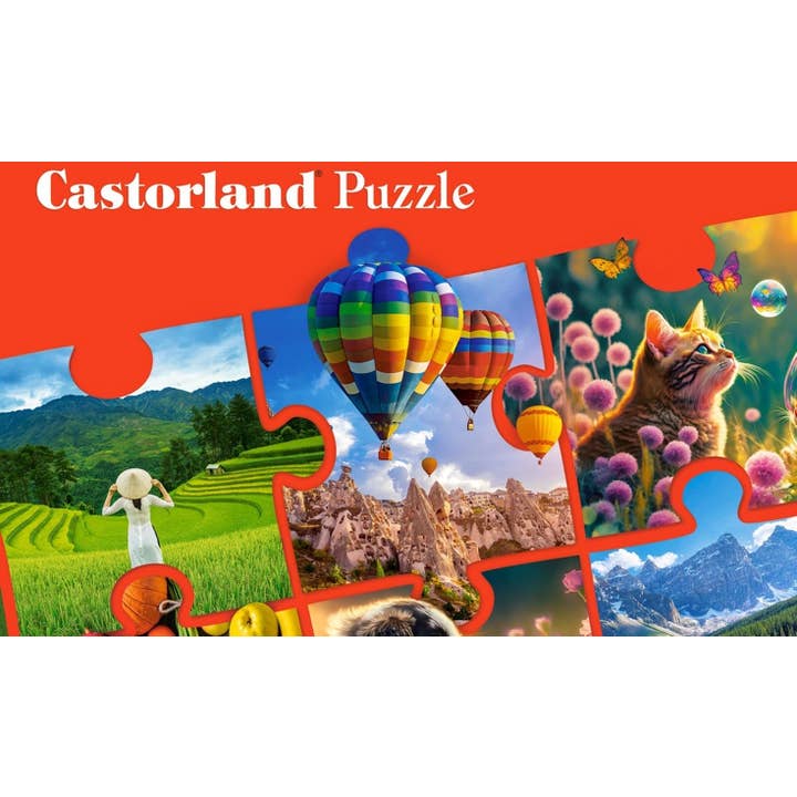 CASTORLAND by Bridge Toys - Wholesale Puzzel - Volwassene - Legpuzzel van 2000 stukjes, kies je huisdier, puzzel met dieren, hondencollage, puzzel voor volwassenen, Castorland C-200948-2