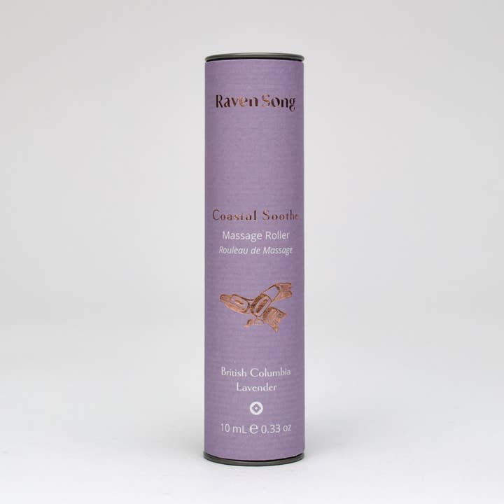 Massage Roller - Coastal Soothe | Organic BC Lavender for wholesale by RavenSong Soap & Candle