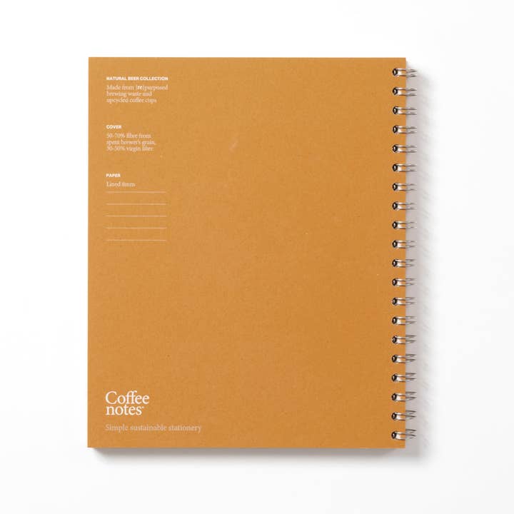 Coffeenotes - Wholesale Notebook - Pils Wirebound Notebook (Lined)2