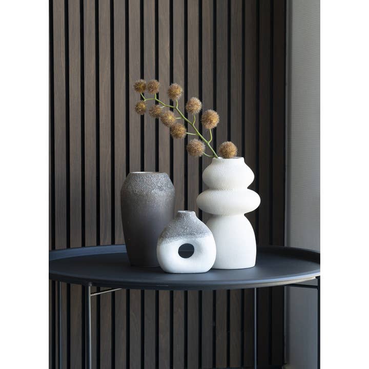 Beige Vaas beige, rond, Ø14,5x26,5 cm voor groothandel op Faire