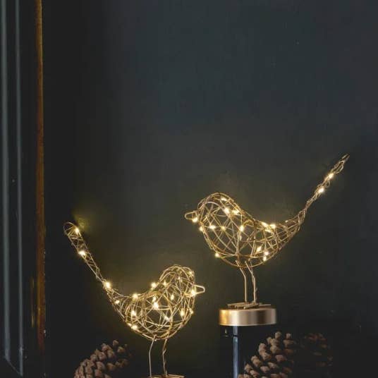 Lumina Of London AU - Wholesale Decorative tabletop object - Table Robin Light - Cute LED Ornament3