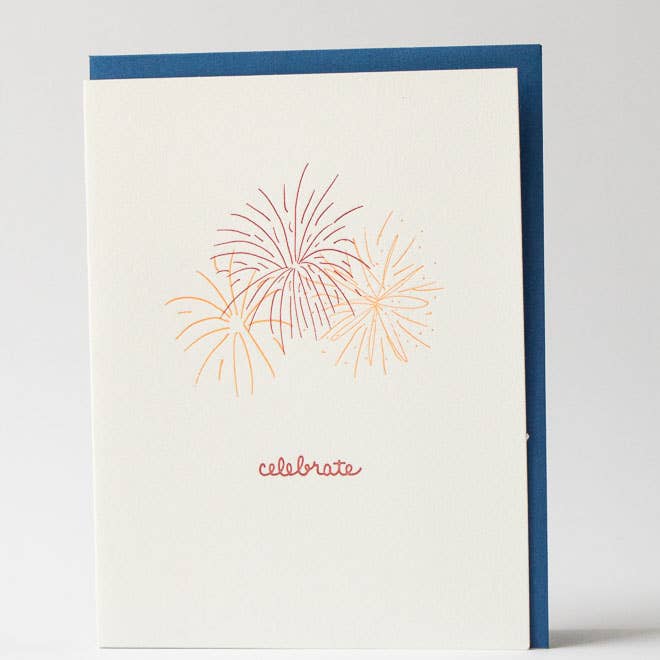 Albertine Press – wholesale Everyday greeting card – Celebrate - Fireworks Greeting Card1