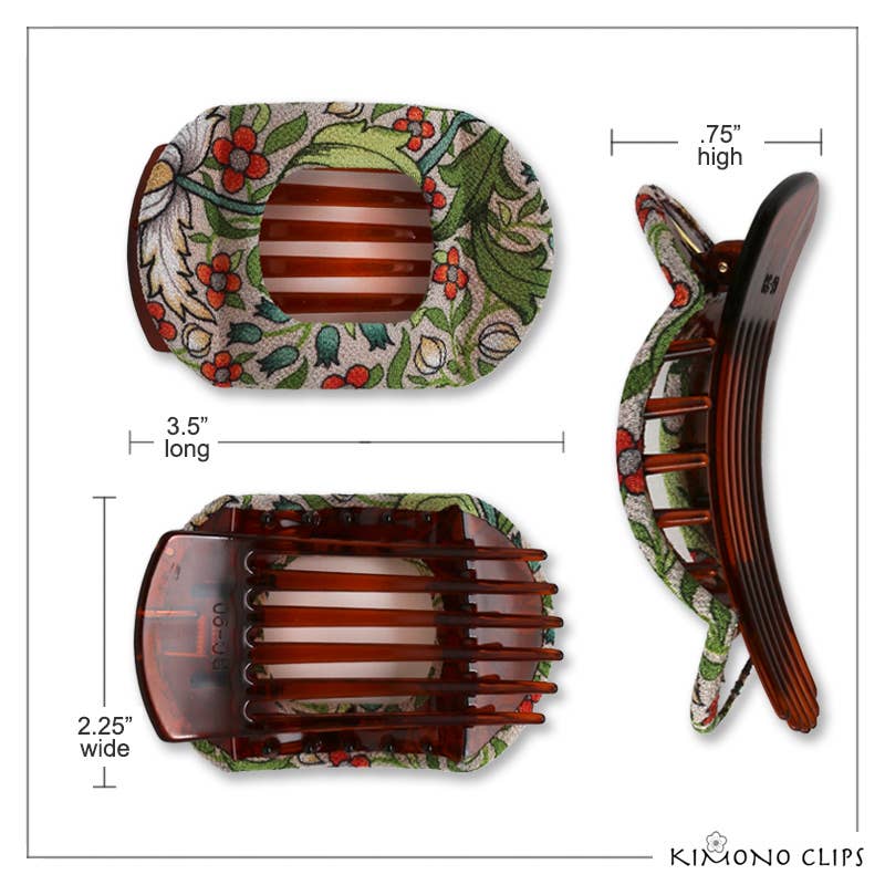 Kimono Clips - Wholesale Hair Clip - Women's - 352a Wide Clip Assorted2