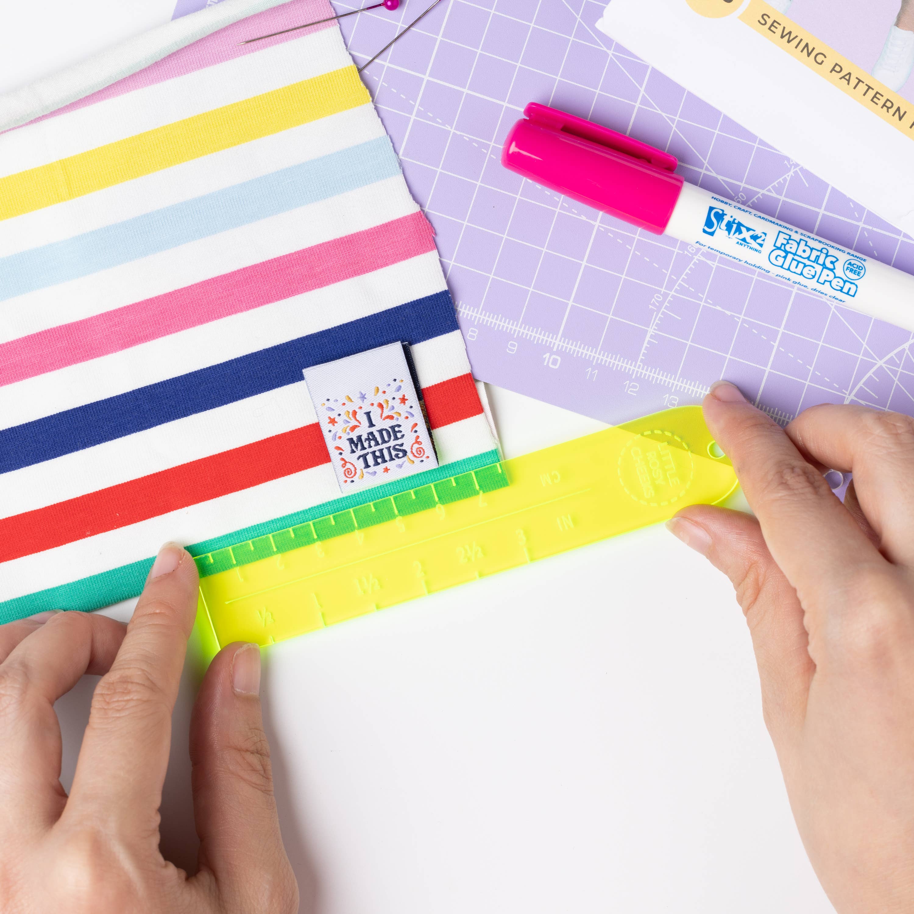 Little Rosy Cheeks - Vente Outil de bricolage - Règle de placement des étiquettes3