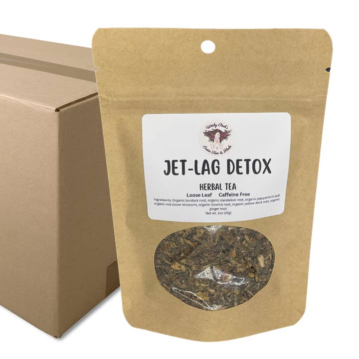 Witchy Pooh's Exotic Teas & Herbs - Wholesale Loose Tea - Jet-Lag Relief Loose Leaf Organic Functional Herbal Detox Te5