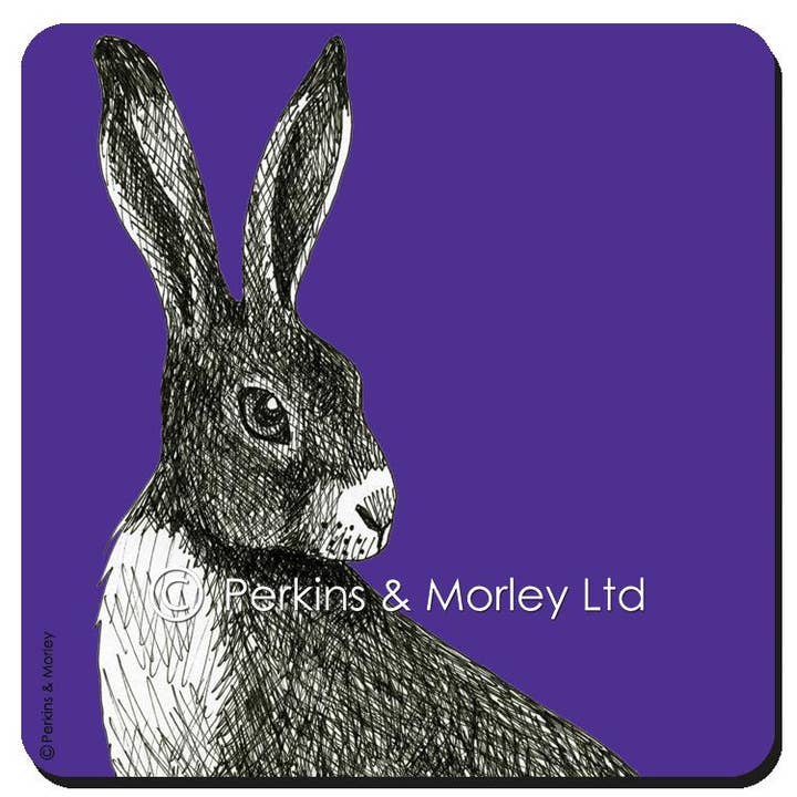 hare melamine fridge magnet for wholesale by Perkins & Morley