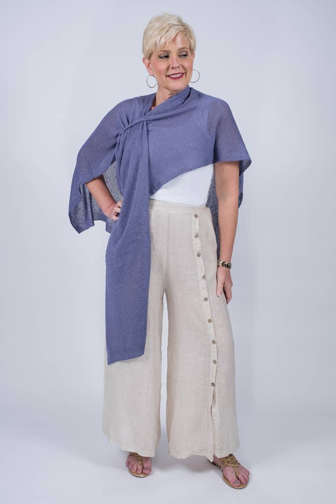 TINA Stephens Italy/Tees By Tina - Wholesale Wrap - Women's - Aliya Multi Way Cotton Wrap (W108)18