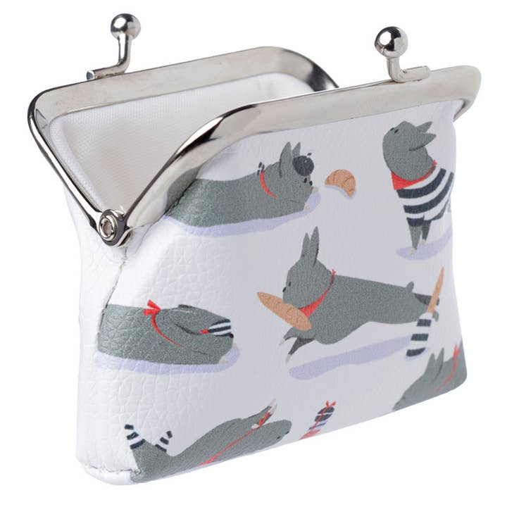 Puckator EU - Venta al por mayor Monedero - Unisex - Monedero Tic Tac de Bertrand, el bulldog francés