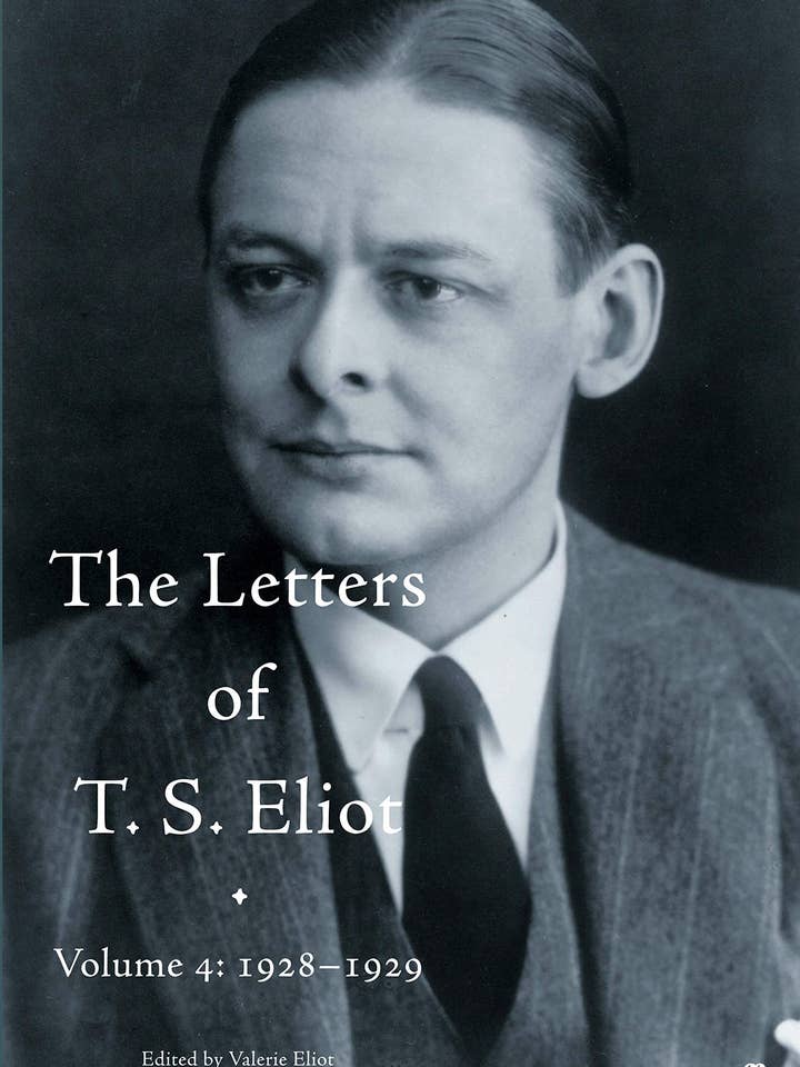 Cartas de T.S. Eliot Vol. 4: 1928-1929 por Eliot & Haffenden por atacado de Boon Books