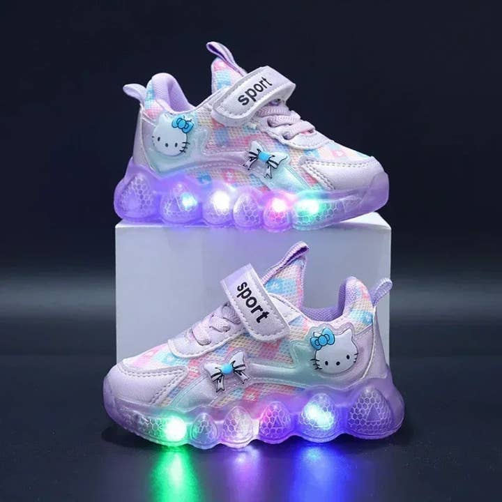 RocketBaby US - Wholesale Lifestyle Sneakers - Kids - Breathable Sneakers Shoes with Cartoon LED for Children