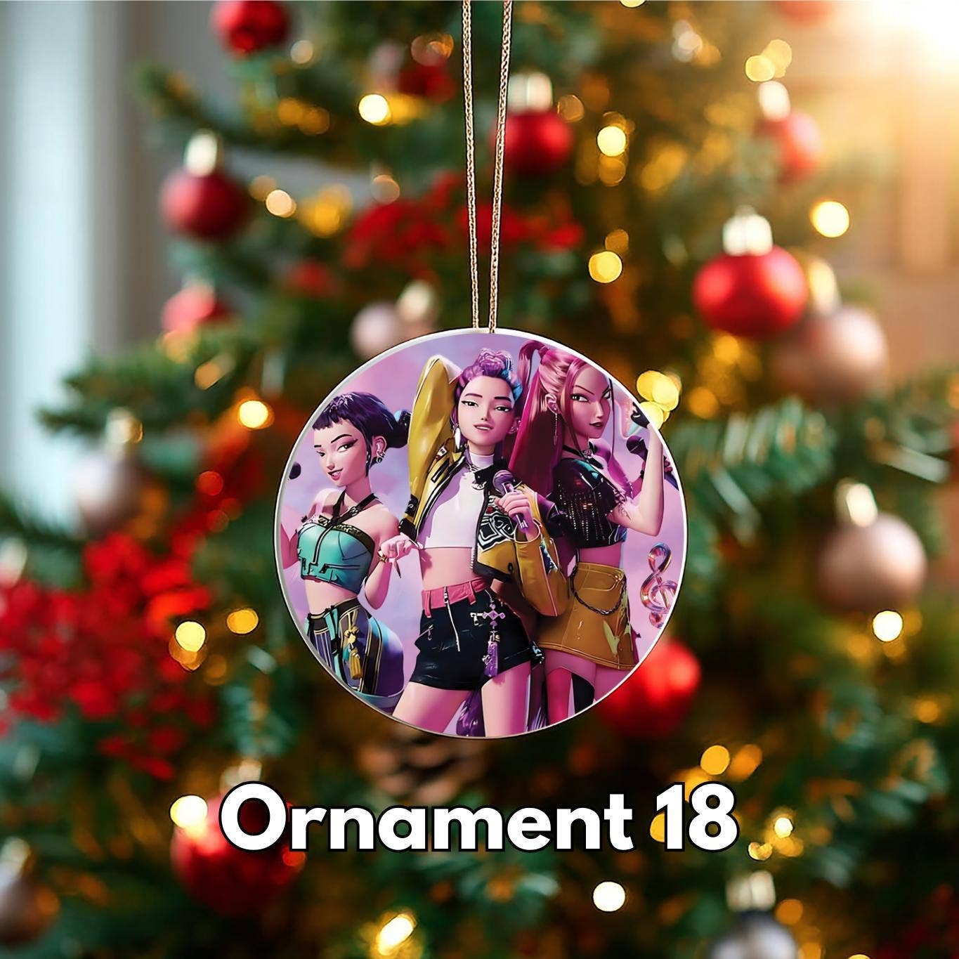 Embrova - Wholesale Ornament - K-POP Demon Hunters Ornament, Christmas Ornaments Decor18