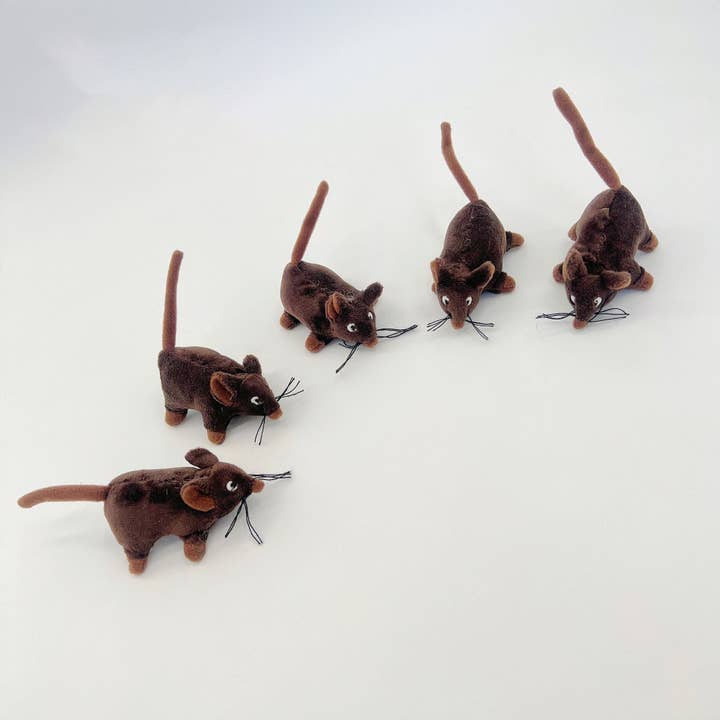 Cheerhunting - Wholesale Pet Toy - Cat - Moo - Brown Mouse Cat Toy