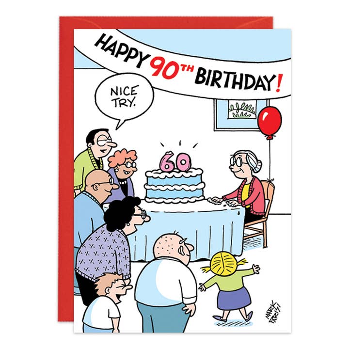 FR8467 Milestone Birthday Card / 90 FR8467 Milestone Birthday Card / 90