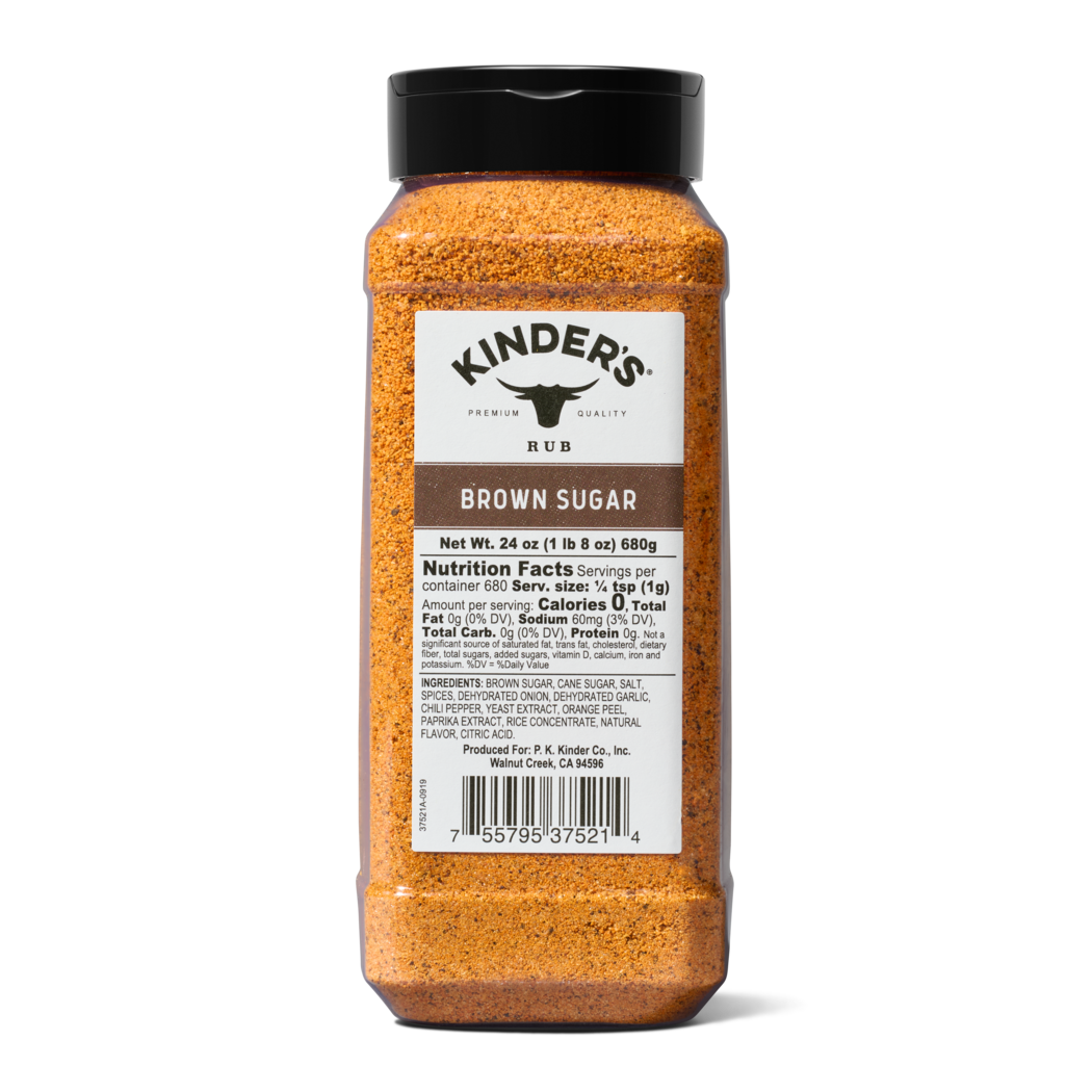 Kinder's Sauces & Seasonings - Wholesale Dried Spice Mix - Hickory Brown Sugar 22oz (Foodservice)0