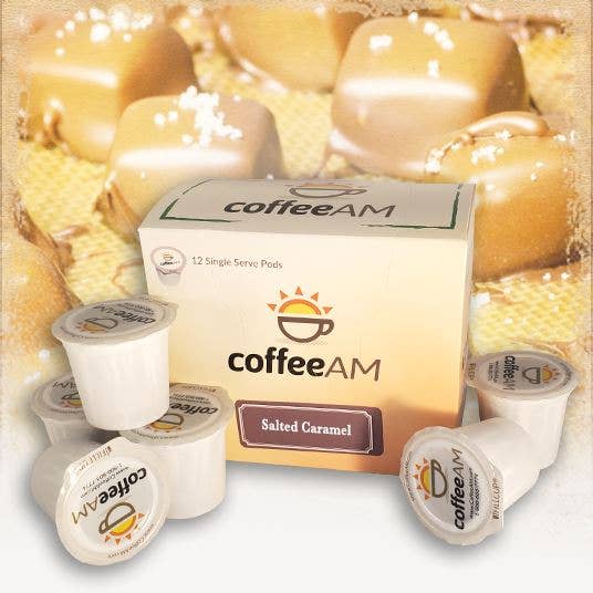 Salted Caramel, Single Serve for wholesale by CoffeeAM