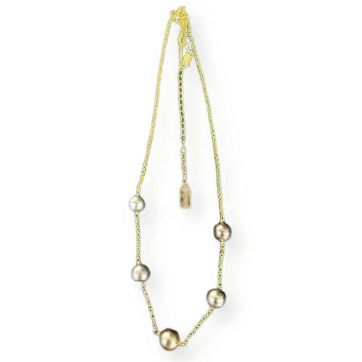 Tahitian Edison Pearl Necklace for wholesale by Lahaʻole Designs