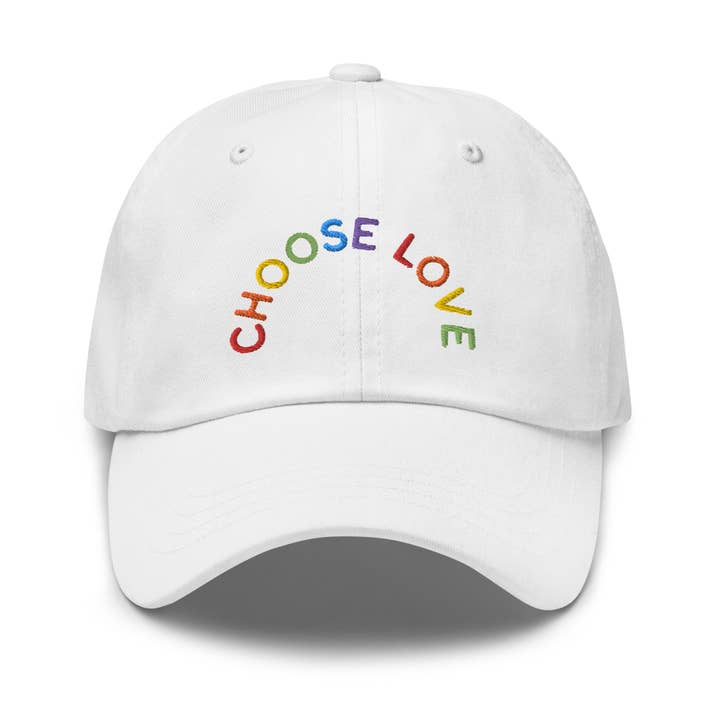 Casquette de baseball Choose Love pour la vente par Kind Cotton