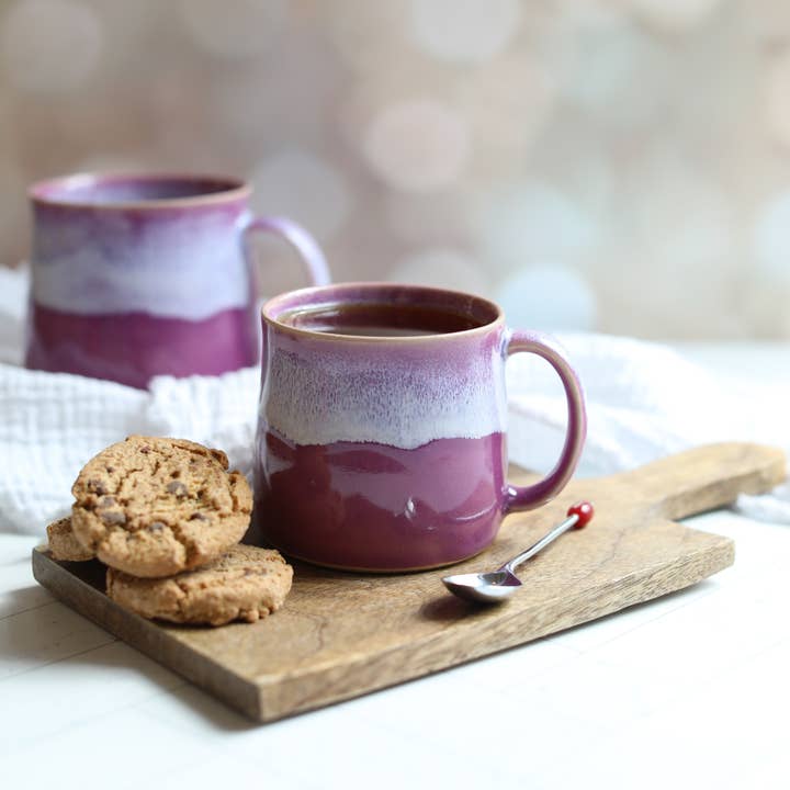 Heather Handmade Muglets | Coffee Mugs | Handmade Mug for wholesale by Glosters Pottery