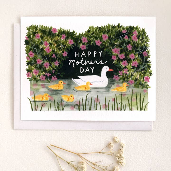 Cartão Mother Duck por atacado de May We Fly