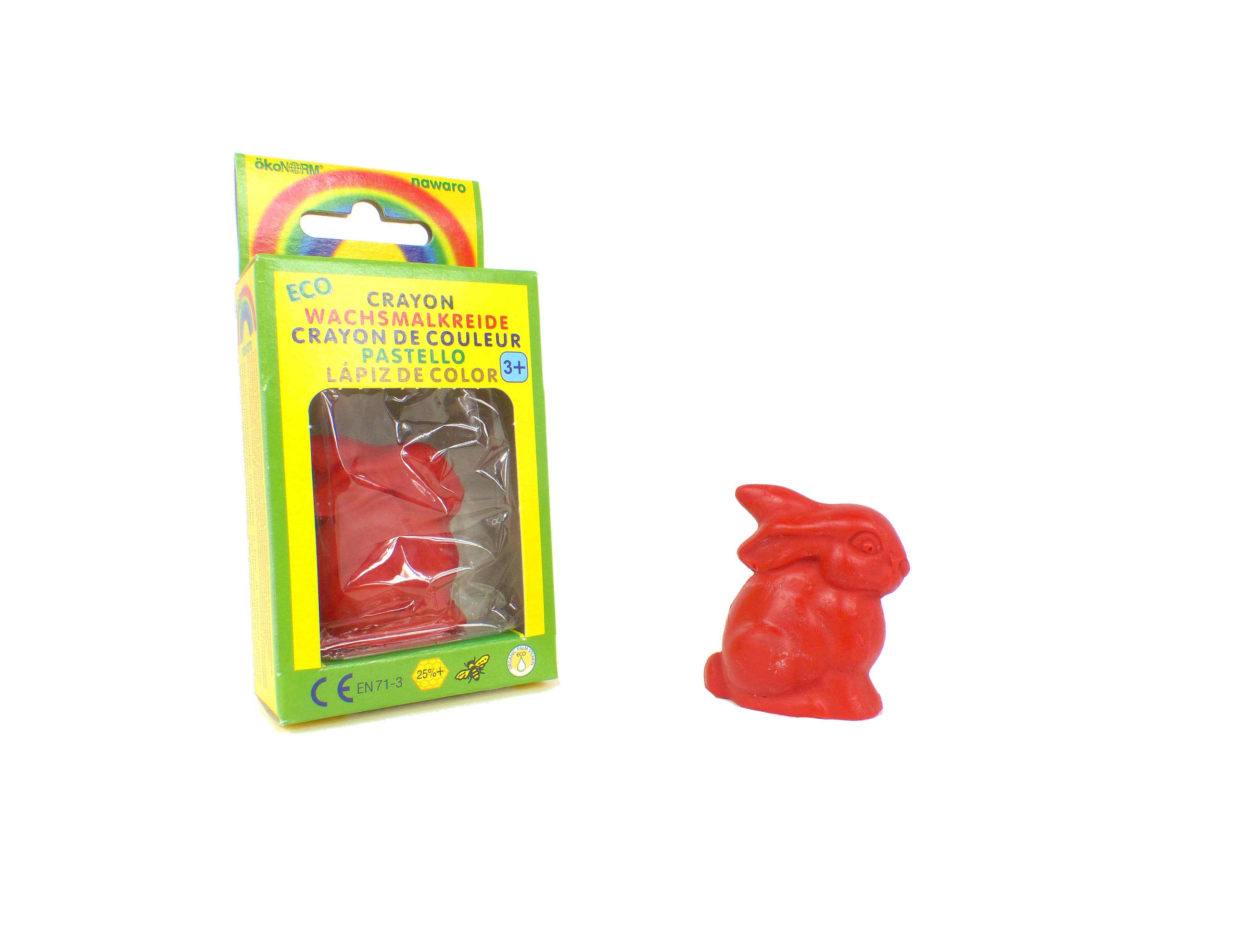 ökoNORM – Großhandel Buntstift – Kind & Baby – Wachsmalfigur "Buni" Nawaro3