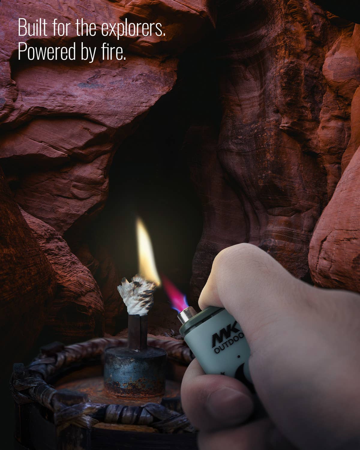 MK Lighter Company – Engroshandel Lighter – MK Lighter Trail Blazer-serien, vindbestandig, lommetænder9