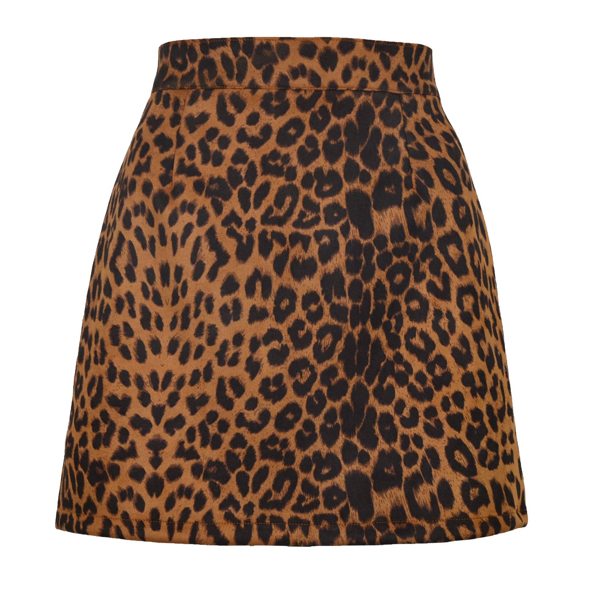 Masyal - Wholesale Skirt - Women's - Western suede hip-wrapped A-line miniskirt autumn and winter17